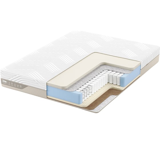 Матрас с независимыми пружинами Promtex Duet Middle Memory 70x200 P-DT-1-022-MD-MR\25 1