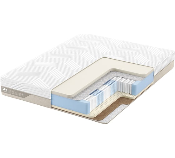Матрас с независимыми пружинами Promtex Micropacket Middle Memory 140x200 P-MC-1-022-MD-MR\17 1