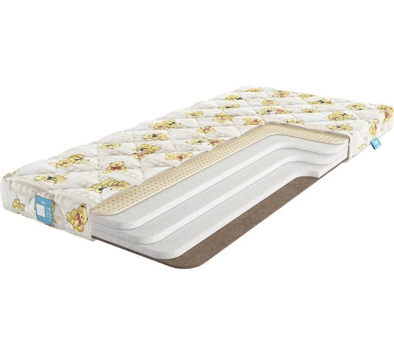 Детский матрас беспружинный Promtex Biba Strutto Combi 11 70x160 PO-BB-0-011-SRK\24