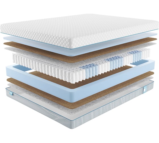 Матрас с независимыми пружинами Promtex Soft Optima Cocos 110x195 P-SF-1-019-OP-CC\300