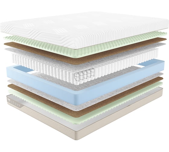 Матрас с независимыми пружинами Promtex Duet Optima M 180x200 P-DT-1-022-OP-M\19