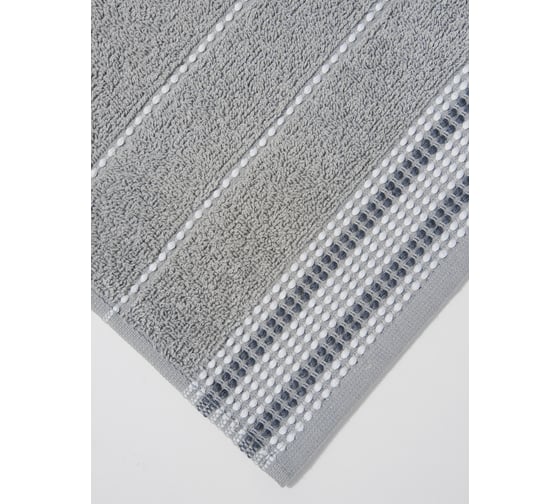 Полотенца махровые DIANA, Лион, цвет: Грей/Серый (50x80 см (2 шт.), 70x130 см (2 шт.)) ПМDЛ-ГрС-50-70-4