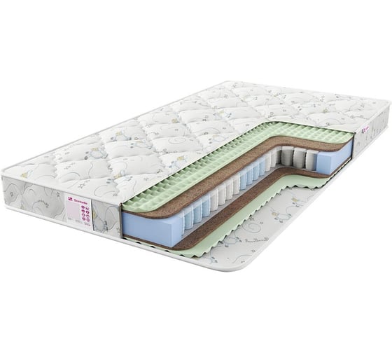 Детский матрас с независимыми пружинами Sontelle Juno Strong 80x160 S-KDS-JN-0-016-STG\26