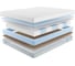 Матрас с независимыми пружинами Promtex Soft Standart Combi 140x190 P-SF-1-019-ST-CB\46 5