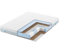 Матрас с независимыми пружинами Promtex Soft Optima Cocos 140x200 P-SF-1-019-OP-CC\17