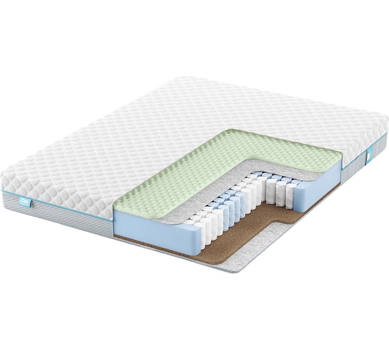Матрас с независимыми пружинами Promtex Soft Standart Combi M 200x200 P-SF-1-019-ST-CBM\20