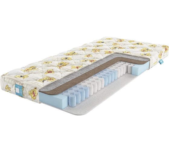 Детский матрас с независимыми пружинами Promtex Teen Cocos Strutto 1 70x140 PO-TN-0-012-CSR\23 1