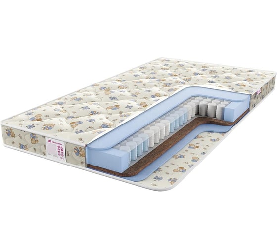 Детский матрас с независимыми пружинами Sontelle Teeny Sam 70x160 S-KDS-TN-0-015-SM\24