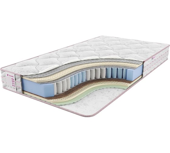 Матрас с независимыми пружинами Sontelle Vivre Castom mils 80x200 S-VVR-CS-0-023-MS\27 1