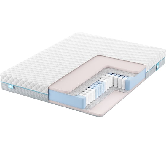 Матрас с независимыми пружинами Promtex Soft Latex Eco 90x190 P-SF-1-020-LX-EC\39 1