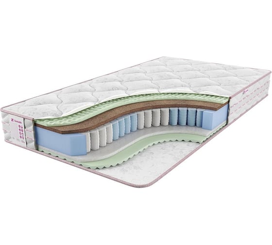 Матрас с независимыми пружинами Sontelle Vivre Castom pure 90x190 S-VVR-CS-0-024-PR\39 1