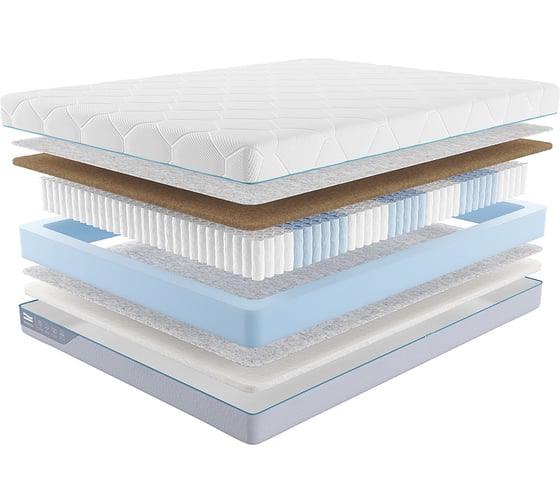 Матрас с независимыми пружинами Promtex Multipacket Cocos Strutto 180x200 P-ML-1-019-CC-SR\19