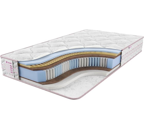 Матрас с независимыми пружинами Sontelle Vivre Tense reef 140x200 S-VVR-TS-0-026-RF\17 1