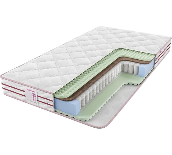 Матрас с независимыми пружинами Sontelle Progress ReFlex Cocos 1 110x200 S-SR-PRS-0-021-RFC\15 1