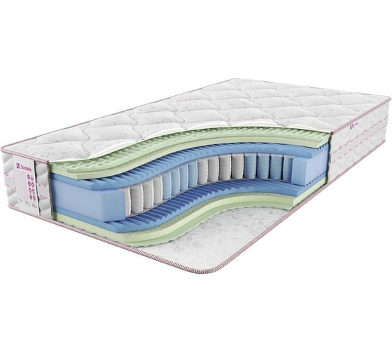 Матрас с независимыми пружинами Sontelle Vivre Castom trip 195x190 S-VVR-CS-0-030-TP\460 1