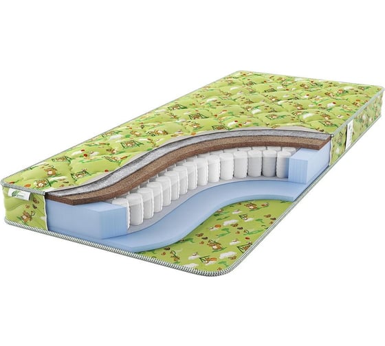 Детский матрас с независимыми пружинами Agreen Save Rabbit 80x200 A-SV-0-014-RBT\27 1