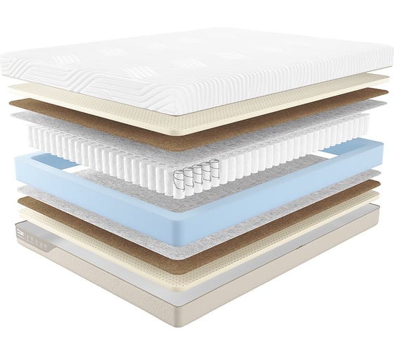 Матрас с независимыми пружинами Promtex Duet Middle 110x200 P-DT-1-022-MD\15