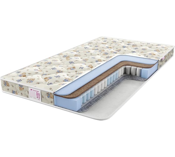 Детский матрас с независимыми пружинами Sontelle Teeny Wendy 70x160 S-KDS-TN-0-012-WND\24 1