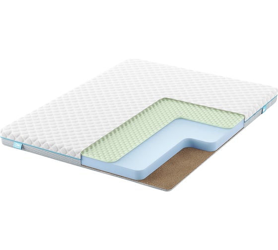 Матрас беспружинный Promtex Roll Standart 10 Cocos M 200x200 P-RS-1-011-ST-10CCM\20 1