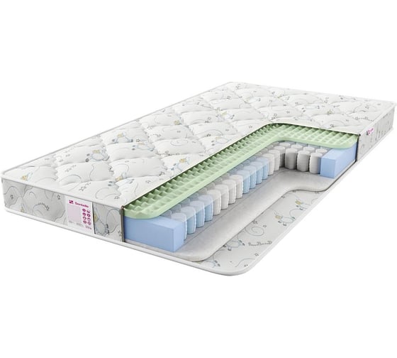 Детский матрас с независимыми пружинами Sontelle Juno Care 70x200 S-KDS-JN-0-015-CR\25