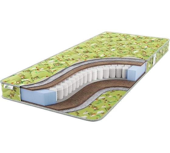 Детский матрас с независимыми пружинами Agreen Save Seal 60x120 A-SV-0-012-SL\21 1