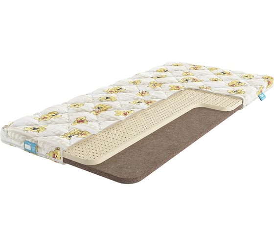 Детский матрас беспружинный Promtex Biba Latex Cocos 80x200 PO-BB-0-006-LXC\27 1
