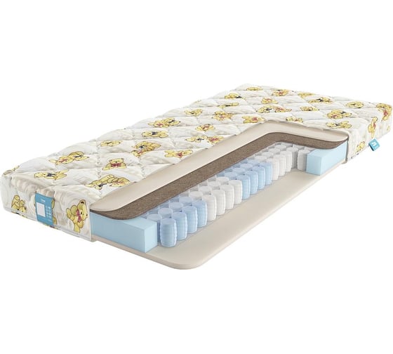 Детский матрас с независимыми пружинами Promtex Teen Combi Optima 2 70x195 PO-TN-0-014-CO2\499 1