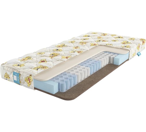 Детский матрас с независимыми пружинами Promtex Teen Standart Combi 60x120 PO-TN-0-014-STK\21 1