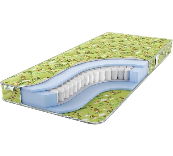Детский матрас с независимыми пружинами Agreen Save Zebra 70x200 A-SV-0-014-ZBR\25 1