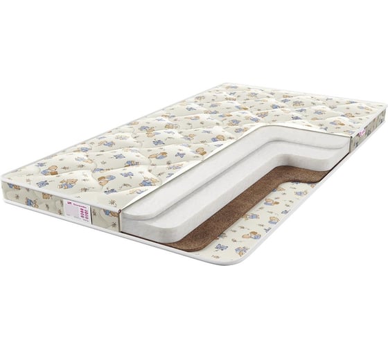 Беспружинный детский матрас Sontelle Juno Soft 70x200 S-KDS-JN-0-010-SFT\25 1