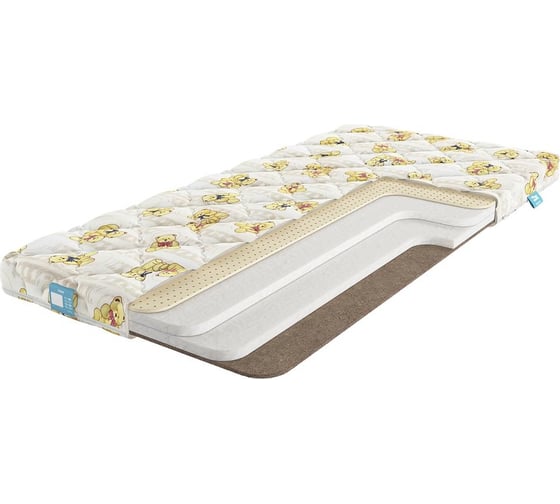 Беспружинный детский матрас Promtex Biba Strutto Combi 8 70x140 PO-BB-0-008-SRK\23 1