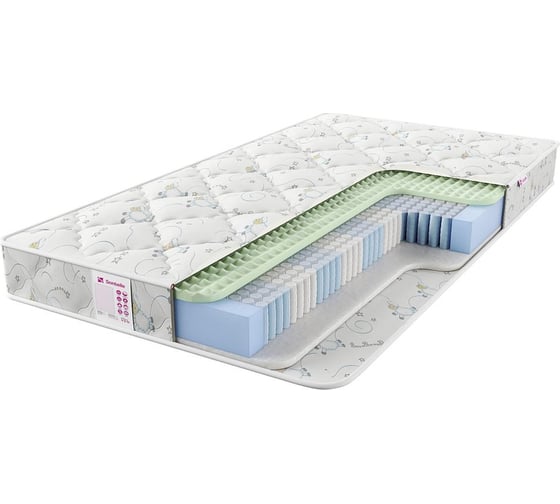 Детский матрас с независимыми пружинами Sontelle Teeny Emily 80x195 S-KDS-TN-0-019-EML\371 1