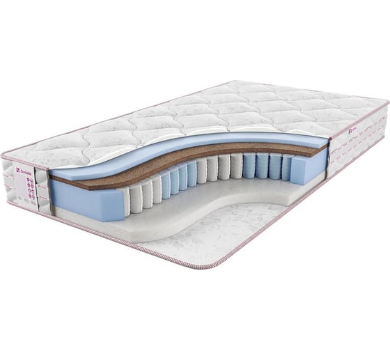 Матрас с независимыми пружинами Sontelle Vivre Castom step 90x190 S-VVR-CS-0-023-SP\39 1