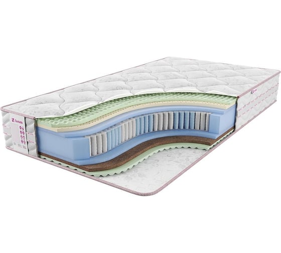 Матрас с независимыми пружинами Sontelle Vivre Tense magic 110x200 S-VVR-TS-0-028-MG\15 1