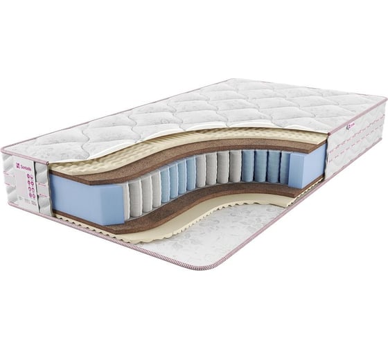 Матрас с независимыми пружинами Sontelle Vivre Dual shape 110x200 S-VVR-DL-0-028-SHP\15