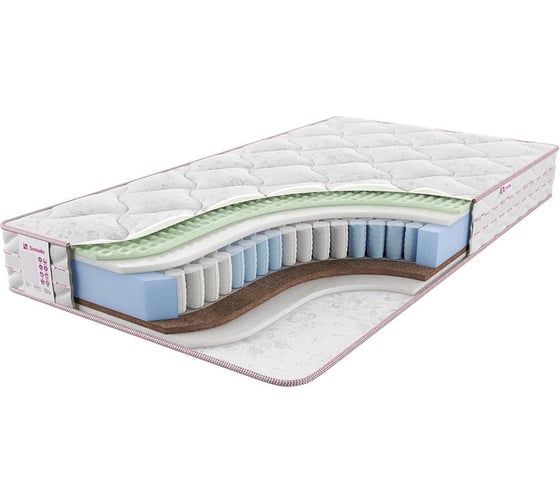 Матрас с независимыми пружинами Sontelle Vivre Castom fortuna 195x190 S-VVR-CS-0-023-FN\460 1