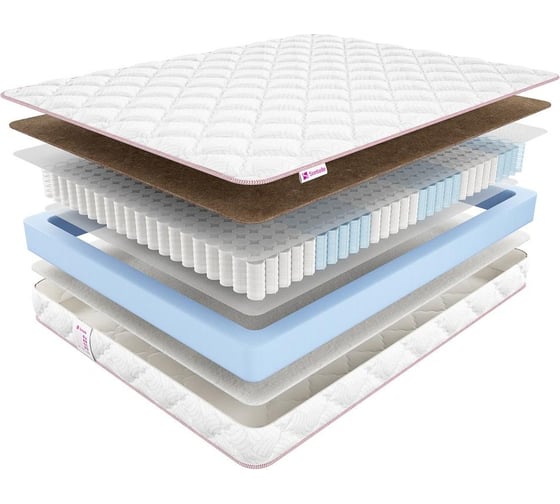 Матрас с независимыми пружинами Sontelle Coste Taos 70x200 S-CST-016-TS\25 1