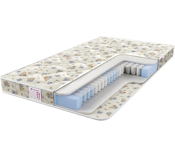 Детский матрас с независимыми пружинами Sontelle Juno Brave 60x120 S-KDS-JN-0-014-BV\21 1