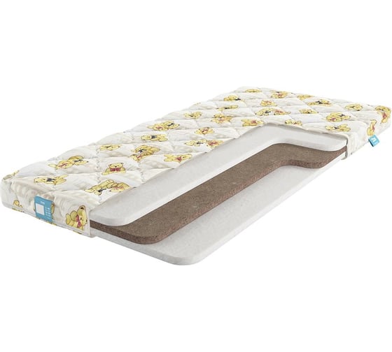 Детский матрас беспружинный Promtex Biba Cocos Strutto Plus 90x195 PO-BB-0-009-CS+\322 1