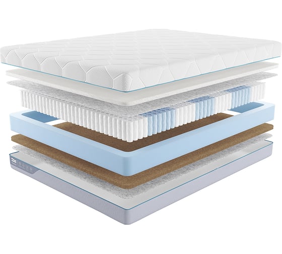 Матрас с независимыми пружинами Promtex Multipacket Cocos Strutto 3 120x200 P-ML-1-022-CC-SR3\16