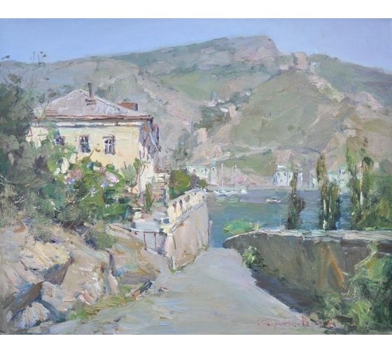 Картина Буревестник Короткова Валентина Балаклава. Старая усадьба 3158 ...