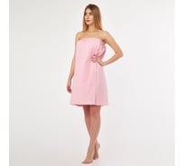 Полотенце для бани Экономь и Я Парео 80x144 см, цвет розовый 100% хлопок, 200 г/кв.м 447416 4474160