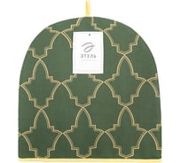Грелка на чайник Этель Gold ornament 28x28 см, 100% хлопок, саржа 190 г/м2 7321871