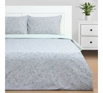 Комплект постельного белья Этель 1.5 спальное, Small flowers, 143х215 см, 150х214 см, 50х70 см - 2 шт., поплин 9946993