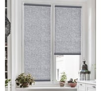 Рулонные шторы Эскар Фантом серый, 37x150 см 7503037160