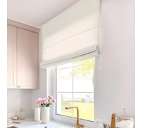 Римская штора, Лен натуральный, 90x160 см, арт. Эскар 1635090160