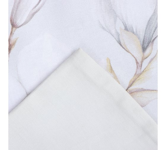 Комплект постельного белья Этель дуэт, Beige flowers, 143х215 см - 2 шт., 214х240 см, 50х70 см - 2 шт., мако-сатин 114 г/м2 9947011