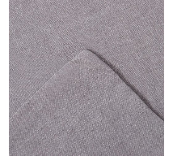 Комплект постельного белья Этель 1.5 спальное, Denim, 155х210 см, 160х240 см, 50х70 см - 2 шт., серый, 100% жатый хлопок, 140 г/м2 10245453