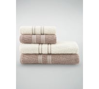 Полотенца махровые DIANA Элегия, цвет: Кориандр/Молочный (50x80 см (2 шт.), 70x130 см (2 шт.)) НПД-К/М-50-80/70-130