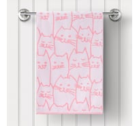 Полотенце Guten Morgen Ткань махровая, Киттенз (70x130 см) ПМКтз-70-130